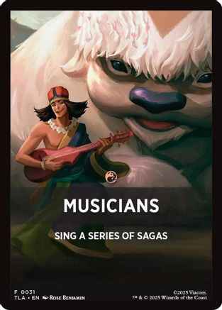 Musicians Theme Card (TLA-031) - Avatar: The Last Airbender