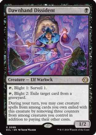 Dawnhand Dissident (ECL-098) - Lorwyn Eclipsed