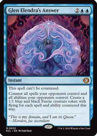 Glen Elendra's Answer (ECL-052) - Lorwyn Eclipsed