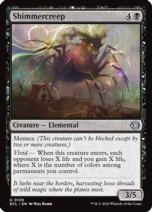 Shimmercreep (ECL-120) - Lorwyn Eclipsed