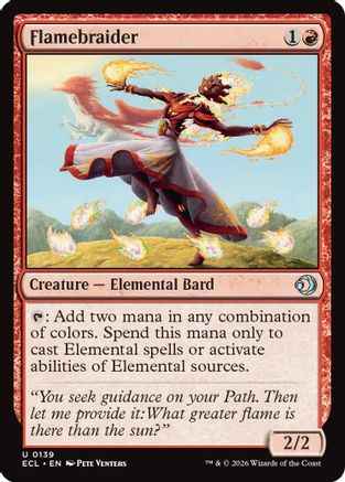 Flamebraider (ECL-139) - Lorwyn Eclipsed