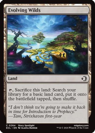 Evolving Wilds (ECL-264) - Lorwyn Eclipsed Foil