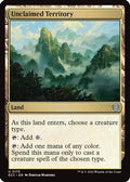 Unclaimed Territory (ECC-175) - Commander: Lorwyn Eclipsed