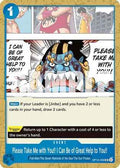 Please Take Me with You!! I Can Be of Great Help to You!! (OP14-059) - The Azure Sea's Seven