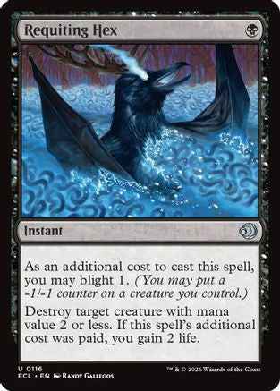 Requiting Hex (ECL-116) - Lorwyn Eclipsed