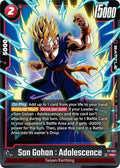Son Gohan : Adolescence (Tournament Pack 09) [Fusion World Tournament Cards]