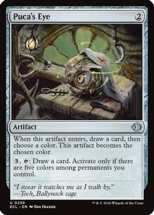 Puca's Eye (ECL-259) - Lorwyn Eclipsed Foil