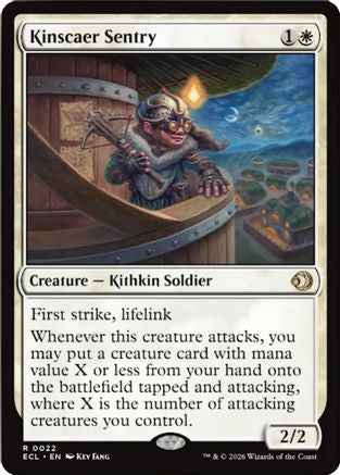 Kinscaer Sentry (ECL-022) - Lorwyn Eclipsed