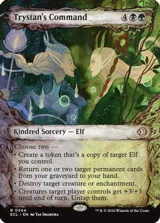 Trystan's Command (Showcase) (ECL-344) - Lorwyn Eclipsed Foil