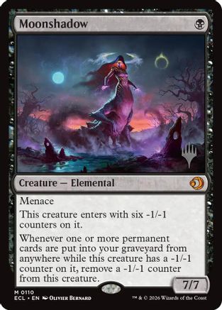 Moonshadow (PPECL-110) - Promo Pack: Lorwyn Eclipsed Foil
