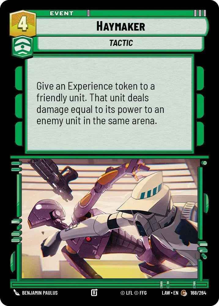 Haymaker (168/264) (168/264) [A Lawless Time]