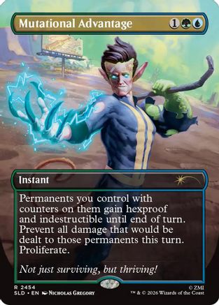 Mutational Advantage (SLD-2454) - Secret Lair Drop Series