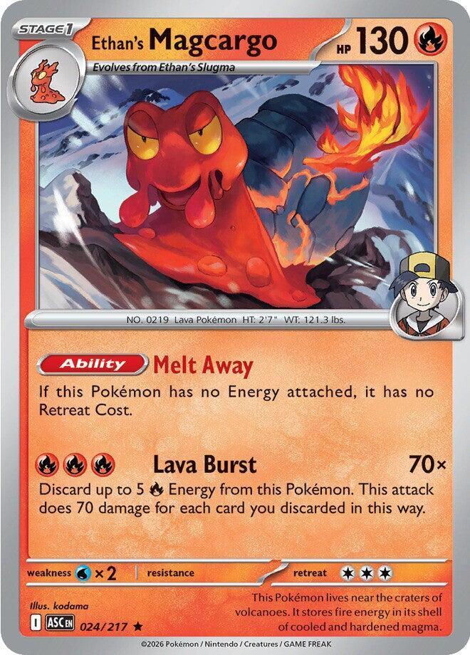 Ethan's Magcargo (024/217) [Mega Evolution: Ascended Heroes]