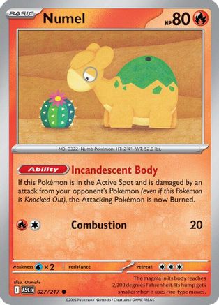 Numel 027/217 - ME Ascended Heroes