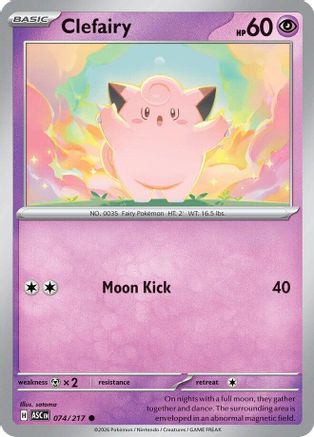 Clefairy 074 - ME Ascended Heroes