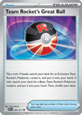 Team Rocket's Great Ball 205 - ME Ascended Heroes Reverse Holofoil