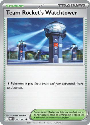 Team Rocket's Watchtower 210 - ME Ascended Heroes