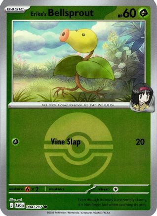 Erika's Bellsprout (Poke Ball) 004 - ME Ascended Heroes Reverse Holofoil