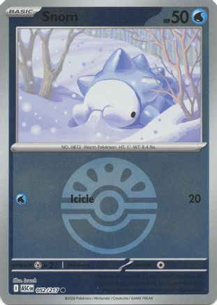 Snom (Friend Ball) 052 - ME Ascended Heroes Reverse Holofoil