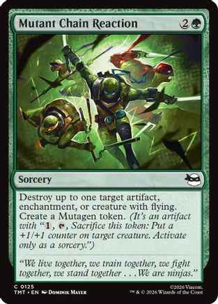 Mutant Chain Reaction (TMT-125) - Teenage Mutant Ninja Turtles