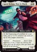 Agent Bishop, Man in Black (Extended Art) (TMT-258) - Teenage Mutant Ninja Turtles