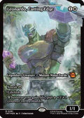 Leonardo, Cutting Edge (Showcase) (TMT-281) - Teenage Mutant Ninja Turtles Foil