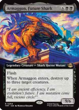 Armaggon, Future Shark (Extended Art) (TMT-264) - Teenage Mutant Ninja Turtles