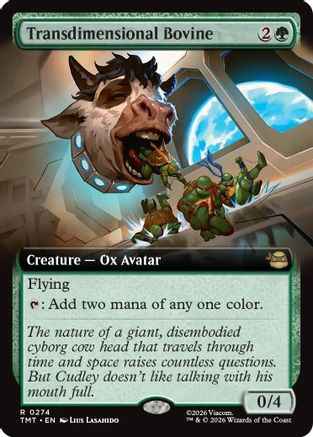Transdimensional Bovine (Extended Art) (TMT-274) - Teenage Mutant Ninja Turtles