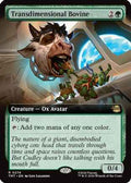 Transdimensional Bovine (Extended Art) (TMT-274) - Teenage Mutant Ninja Turtles Foil