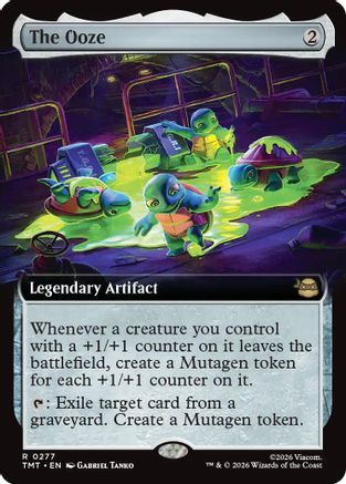 The Ooze (Extended Art) (TMT-277) - Teenage Mutant Ninja Turtles