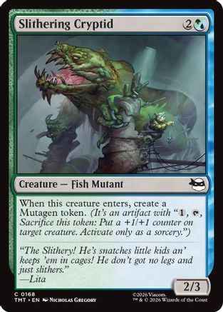 Slithering Cryptid (TMT-168) - Teenage Mutant Ninja Turtles Foil