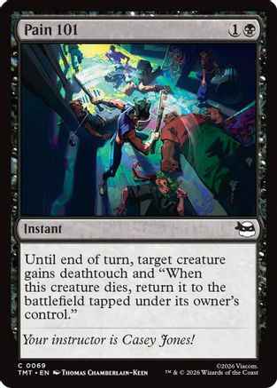 Pain 101 (TMT-069) - Teenage Mutant Ninja Turtles Foil
