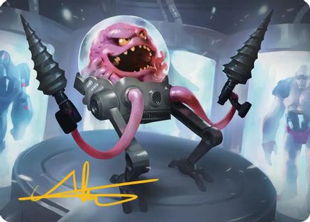 Krang, Master Mind Art Card (4/54) (ASTMT-004) - Art Series: Teenage Mutant Ninja Turtles