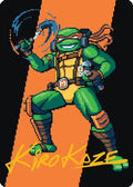 Michelangelo, the Heart Art Card (Gold-Stamped Signature) (ASTMT-035) - Art Series: Teenage Mutant Ninja Turtles