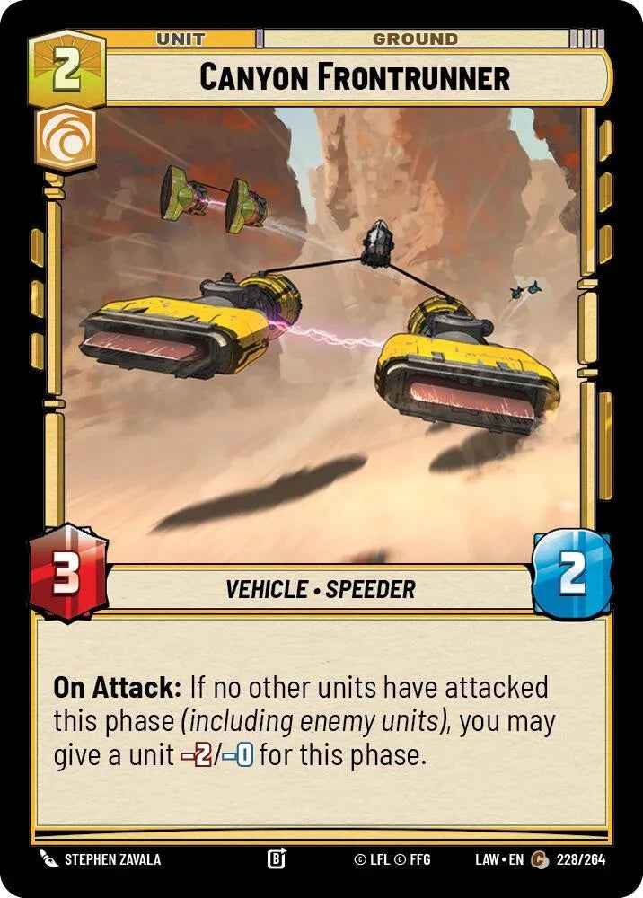 Canyon Frontrunner (228/264) (228/264) [A Lawless Time]