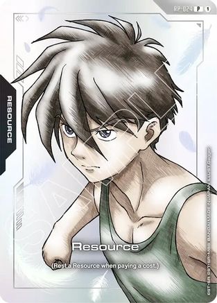 Resource (RP-024) (Mobile Suit Gundam Wing) (RP-024) - Promotional Resource Tokens Holofoil
