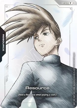 Resource (RP-028) (Mobile Suit Gundam Wing) (RP-028) - Promotional Resource Tokens Holofoil