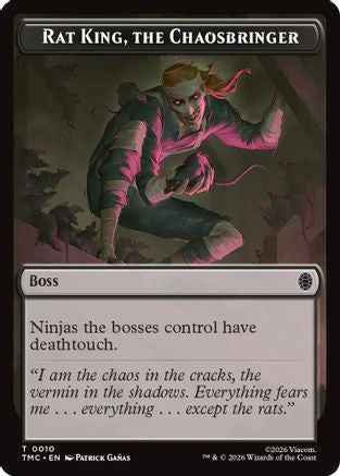 Rat King, The Chaosbringer (TMC-010) - Commander: Teenage Mutant Ninja Turtles