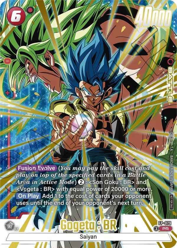 Gogeta : BR (2nd Anniversary Pack) [Fusion World Promotion Cards]