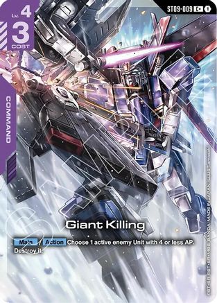 Giant Killing (C+) (ST09-009) - Starter Deck 09 Destiny Ignition Holofoil