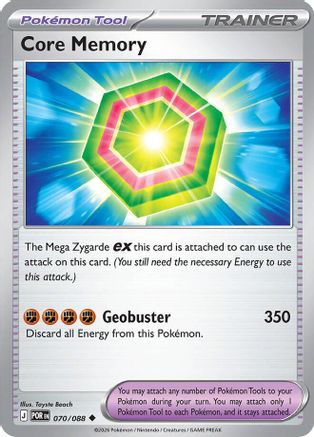 Core Memory 070 - ME03 Perfect Order Reverse Holofoil