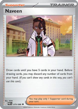 Naveen 079/088 - ME03 Perfect Order Reverse Holofoil