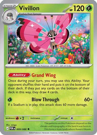 Vivillon 009 - ME03 Perfect Order