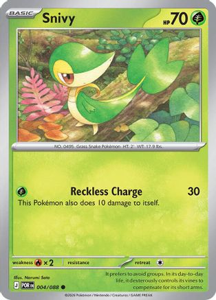 Snivy 004 - ME03 Perfect Order
