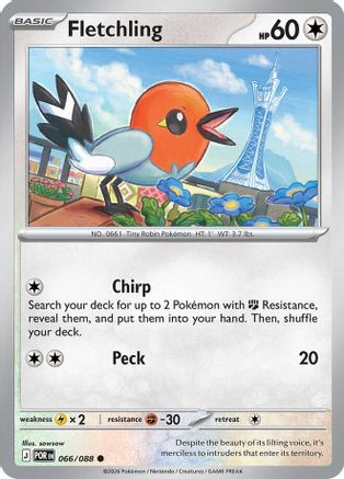 Fletchling 066 - ME03 Perfect Order Reverse Holofoil