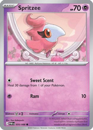 Spritzee 035 - ME03 Perfect Order Reverse Holofoil