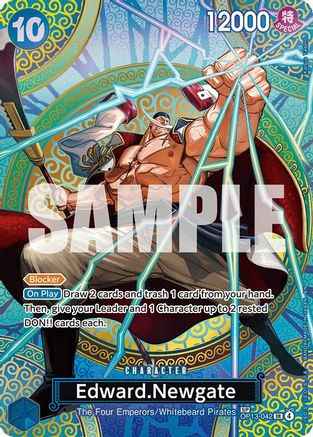 Edward.Newgate (SP) (OP13-042) - Adventure on Kami's Island Foil