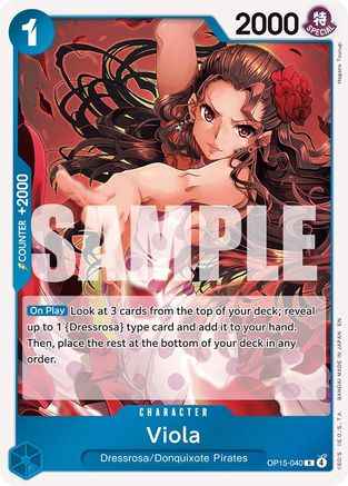 Viola (OP15-040) - Adventure on Kami's Island Foil