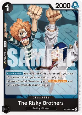 The Risky Brothers (OP15-093) - Adventure on Kami's Island