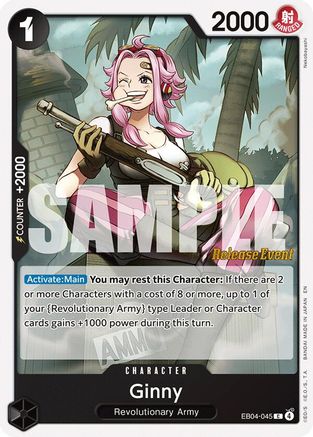 Ginny (EB04-045) - Adventure on Kami's Island Release Event Cards